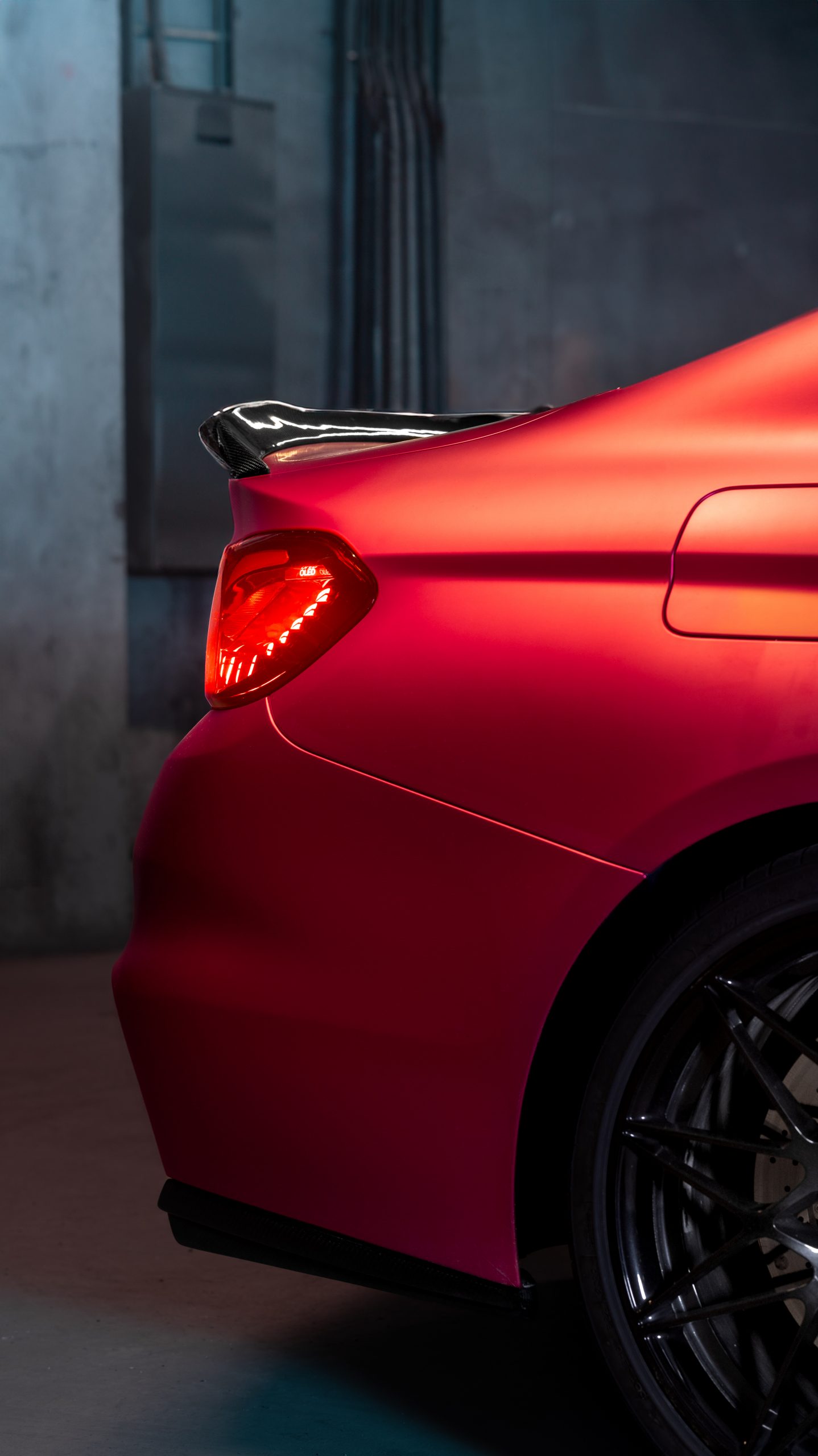 RED BMW
